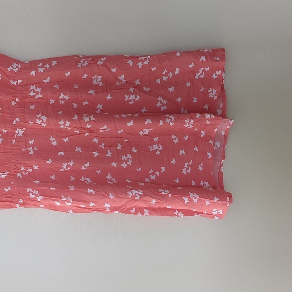 XS Butterfly Short Dress Vero Moda Mini Peach - Picture 5 of 13